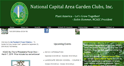 Desktop Screenshot of ncagardenclubs.org